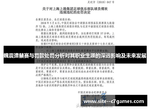 魏震遭禁赛与罚款处罚分析对其职业生涯的深远影响及未来发展